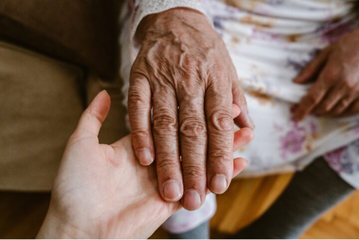 Two hands