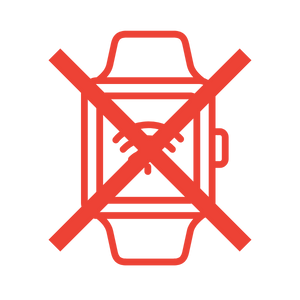 No smart watch icon