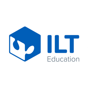 ILT logo in white circle
